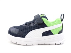 Puma dark night/puma white green sneaker Evolve